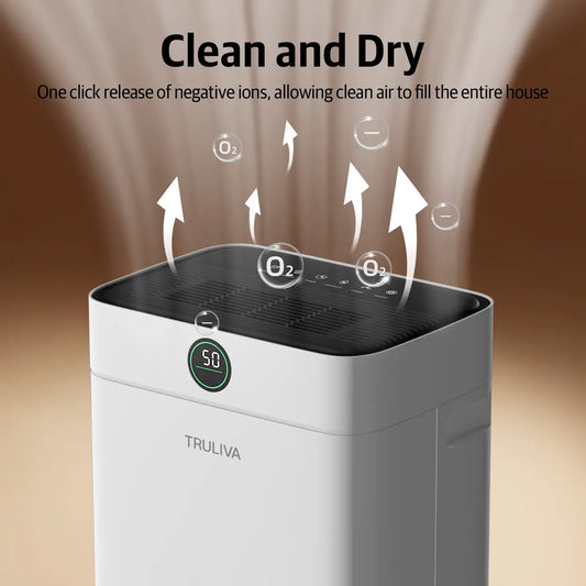 Déshumidificateur 25L/jour avec fonction séchage du linge