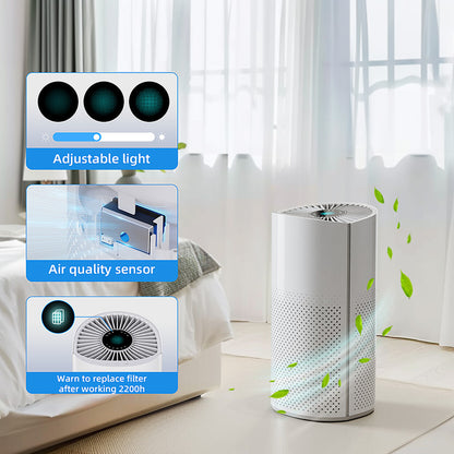 Purificateur d'air HEPA connecté CADR 200 pour pièce jusqu'à 34 m² — vue 4