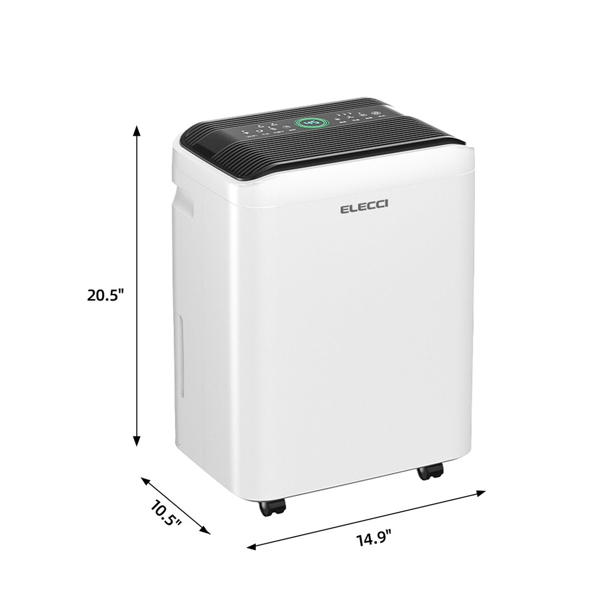 Déshumidificateur 25L/jour pour sous-sol et grande surface — vue 6