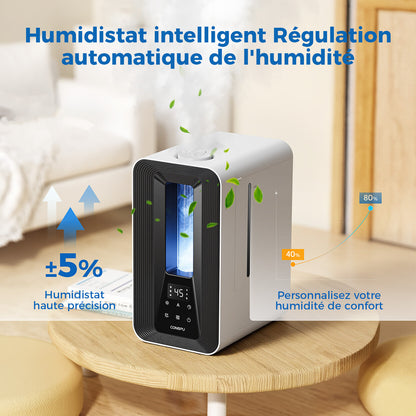 Humidificateur 5L à double buse 360° avec contrôle automatique — vue 6