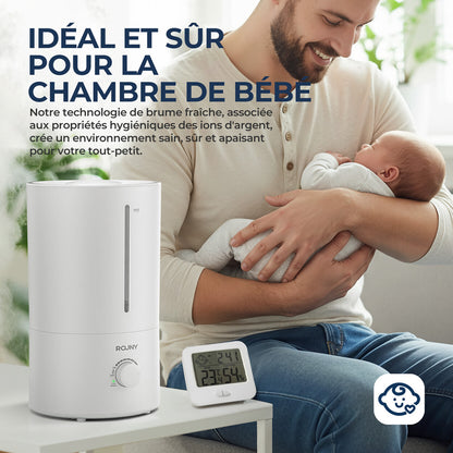 Humidificateur d'air ultrasonique 4L pour chambre — vue 5