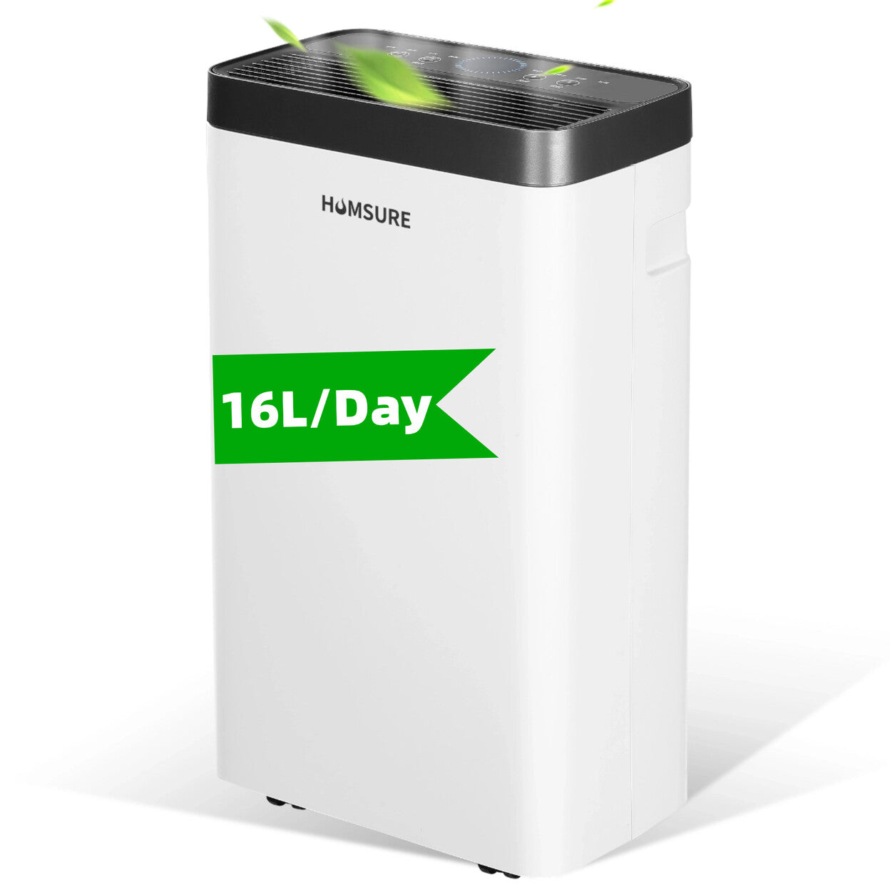 Déshumidificateur 16L/jour au format étroit pour pièce jusqu'à 25 m² — vue 2