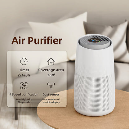 Purificateur d'air HEPA connecté Wi-Fi avec détection PM2.5 — vue 6