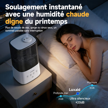 Humidificateur 6L à brume chaude et froide avec minuterie — vue 5