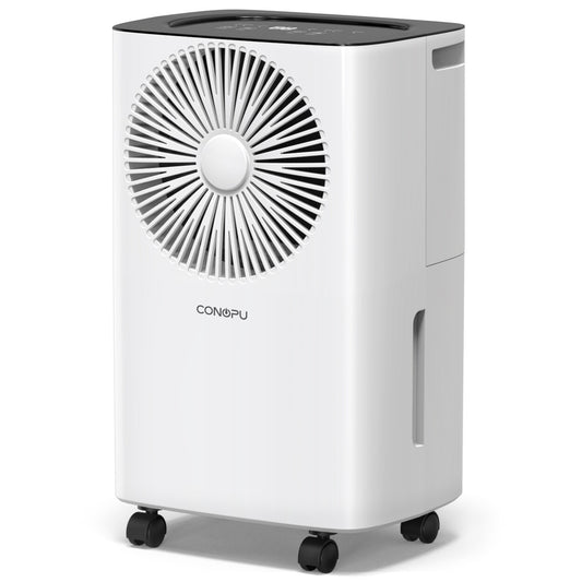 Déshumidificateur 12L/jour avec mode séchage du linge