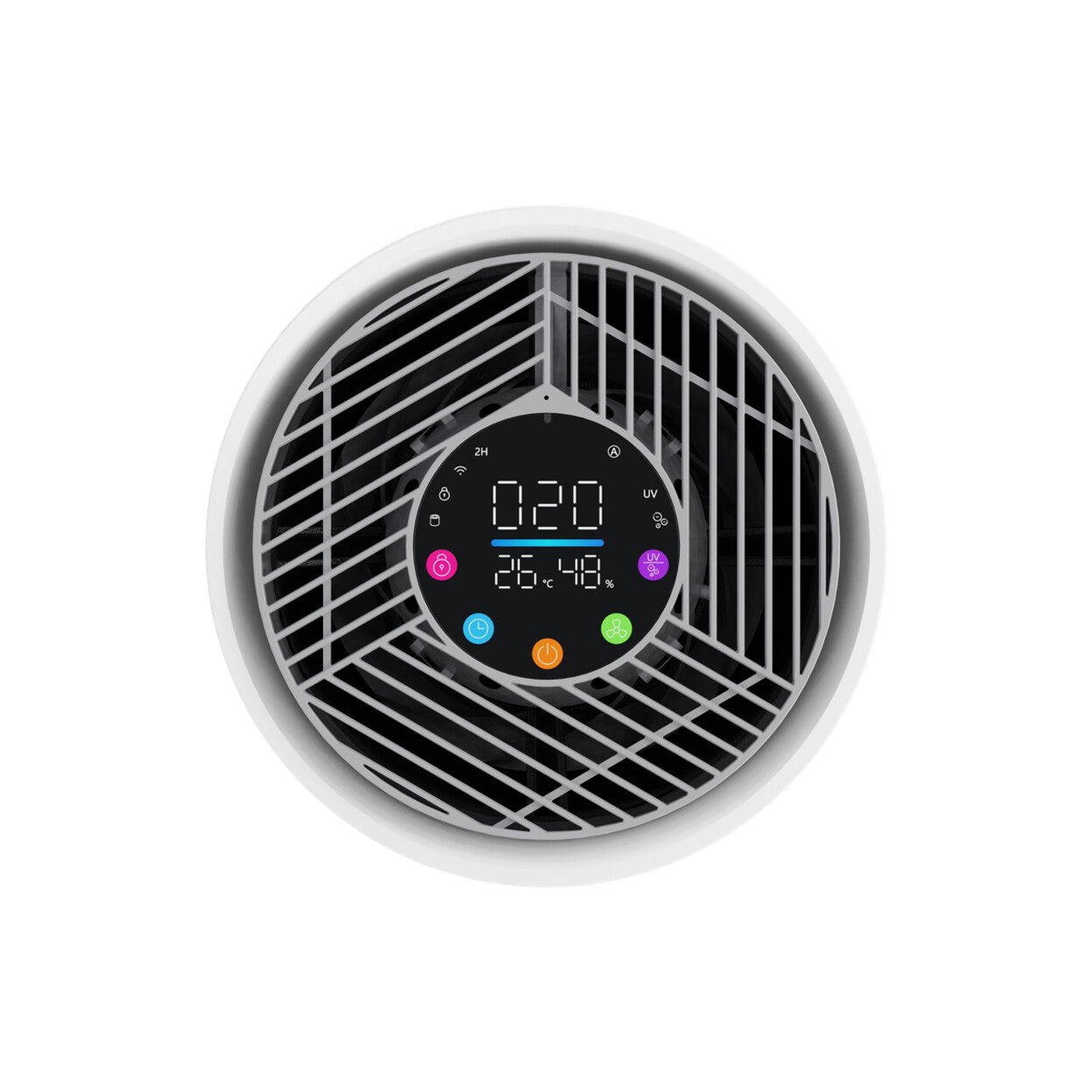 Purificateur d'air HEPA connecté Wi-Fi avec détection PM2.5 — vue 3