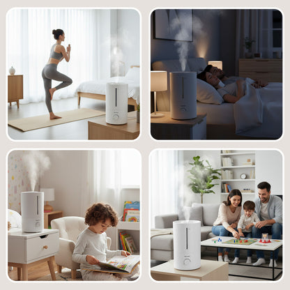 Humidificateur d'air ultrasonique 4L pour chambre — vue 8
