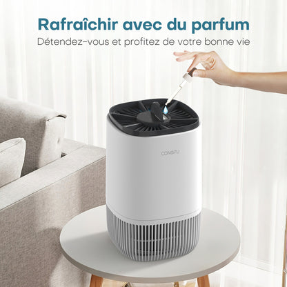 Purificateur d'air HEPA compact pour chambre jusqu'à 18 m² — vue 7