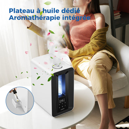 Humidificateur 5L à double buse 360° avec contrôle automatique — vue 5