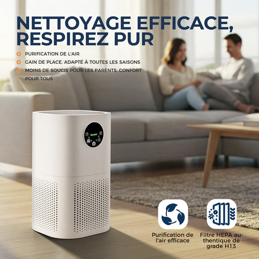 Purificateur d'air HEPA H13 silencieux 25 dB pour chambre — vue 2