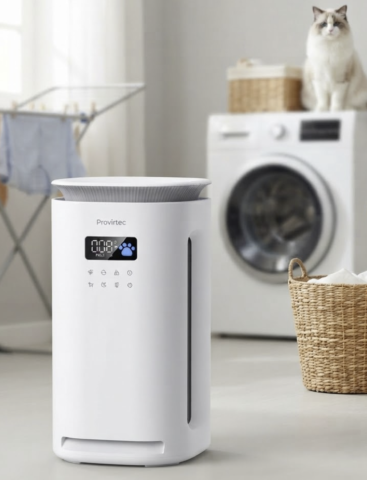 Purificateur d'air spécial animaux de compagnie filtration des allergènes de poils