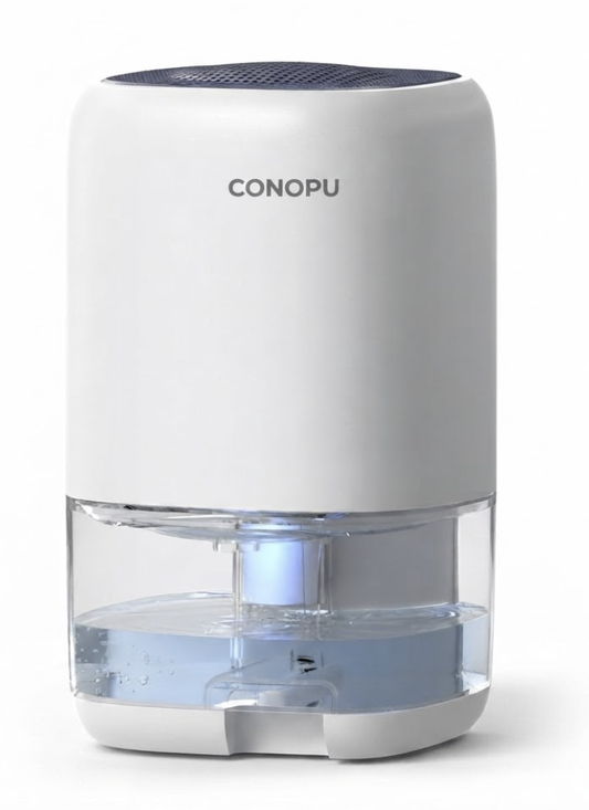 Déshumidificateur compact 450 ml/jour salle de bain